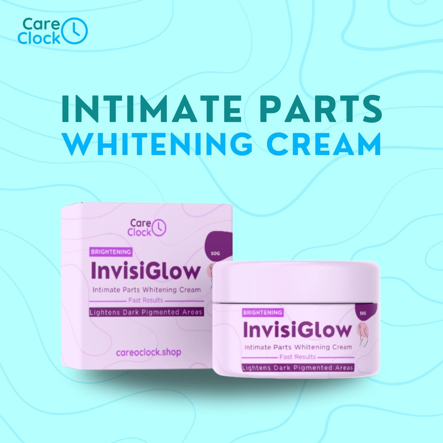 Invisi-Glow intimate whitening cream product image | Care O'Clock